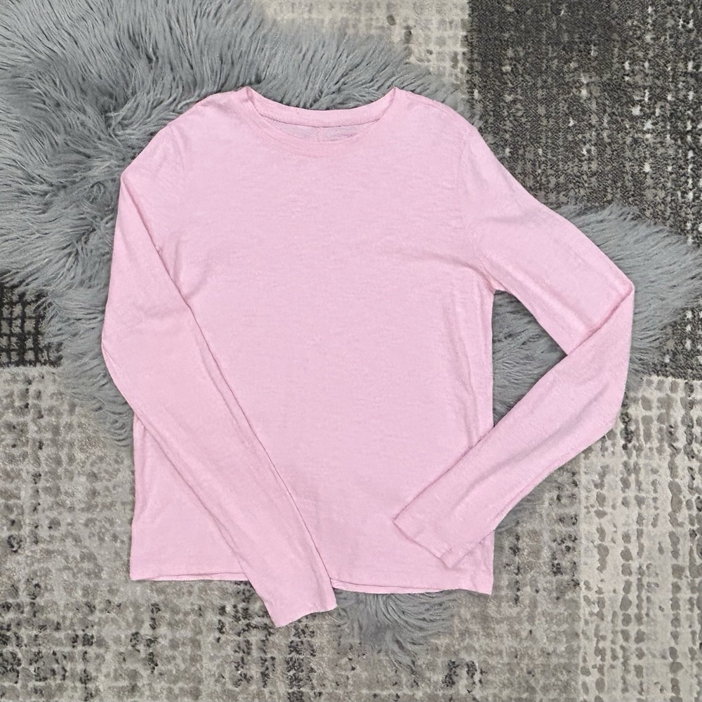 Crewcuts Girls‎ Pink Longsleeve Girlfriend Tee Size XL (12-14)